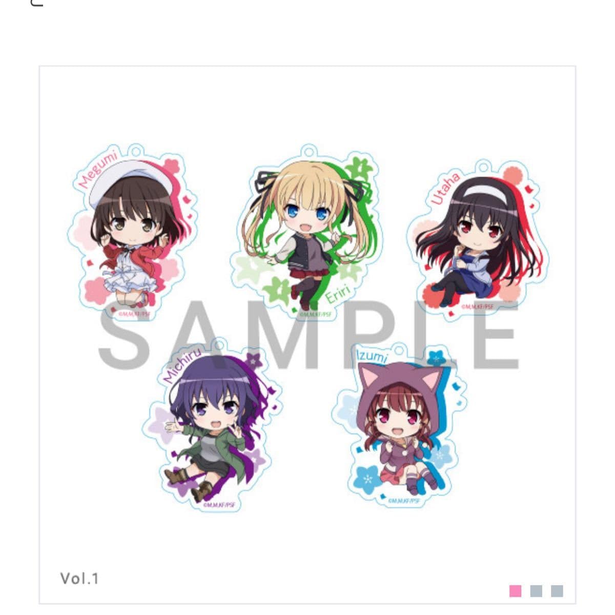 Amazon.co.jp: 冴えない彼女の育てかた fine アクリルキーホルダー Vol